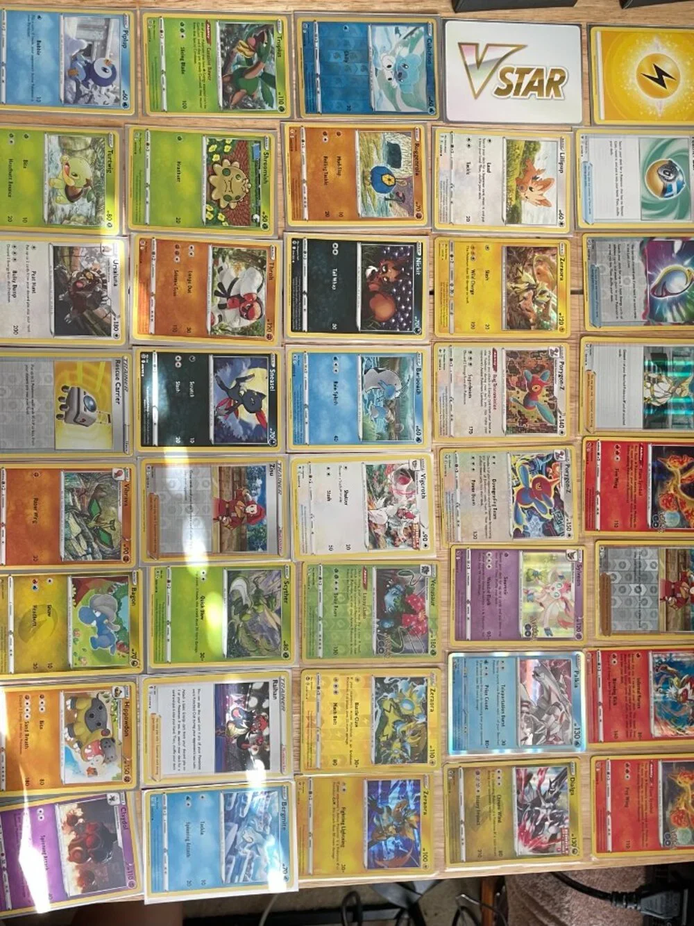 Pokémon Sword & Shield 79 Card Lot + 2 Boxes + 2 Silver Tempest Booster Packs